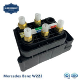 Air Suspension Solenoid Valve Block A009320058 (4 : Hole (small) 1 : Hole (Big) ) Compatible With MERCEDES-BENZ S-CLASS  W222
